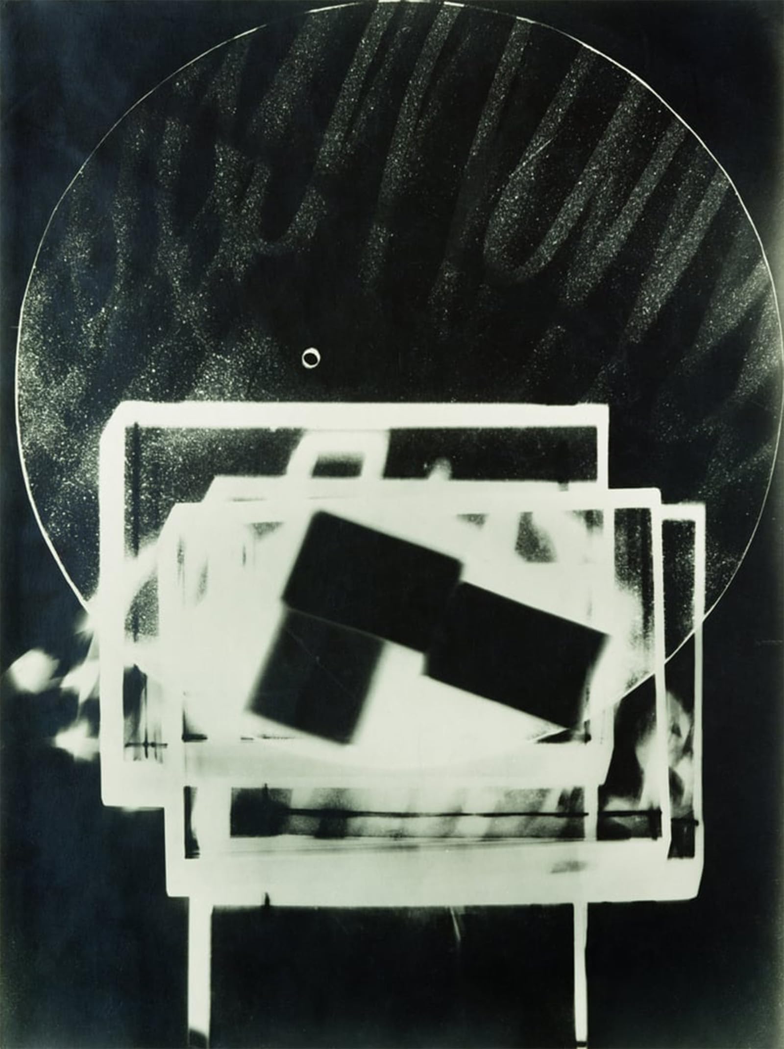 SERENDIPITP Aesthetic Poster Photo Wall Print Retro Picture Photogram by Laszlo Moholy Nagy Modern Wall Artwork for Home Decor 60x90cm
