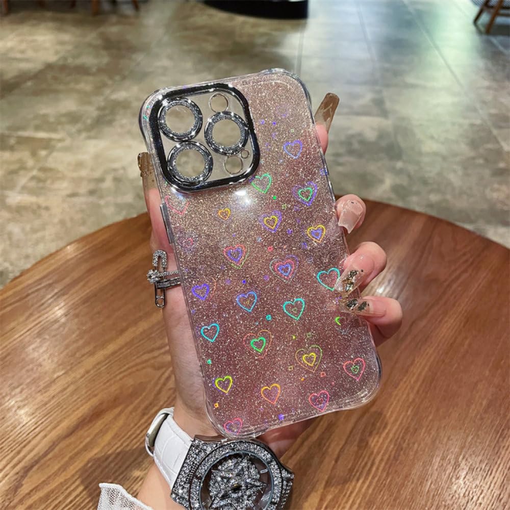 Coque pour iPhone 15 avec film d'objectif protection antichoc - 8