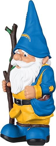 Miniatura 2 de FOCO NFL Unisex-Adult NFL Team Logo Holding Stick Garden Statue Outdoor Gnome