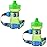 PBnJ Baby SippyPal Sippy Cup Holder Strap Leash Tether (Sports 2-Pack)