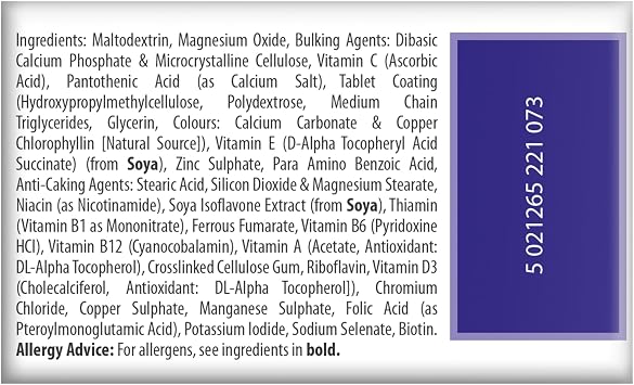 Vitabiotics Menopace Tab, 90 Count