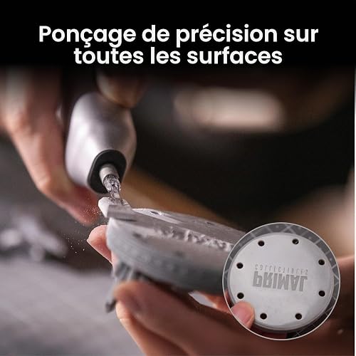 HOZO NeoSander Mini ponceuse électrique multifonction avec 13 000 spm pour ponçage précis, idéale pour l'impression 3D, modélisme, artisanat et bricolage - 2
