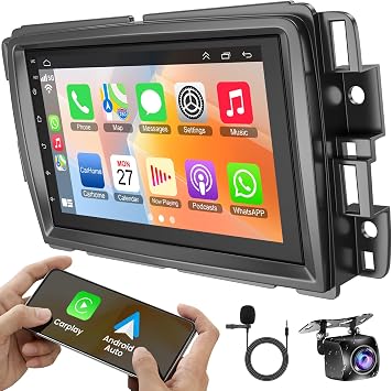 7" Car Radio for GMC Acadia 2013-2017/Chevrolet Chevy Traverse 2013-2017 | for Buick Enclave 2013-2017 ,Touch Screen Car Stereo,GPS Navigation With Wireless Carplay Android Auto