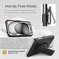 Vista 51 de MOTIVE for iPhone 15 Pro Max Case with Belt Clip, Shell Holster Combo for Apple iPhone 15 Pro Max Holster, Slim Rugged Case, Drop Shockproof