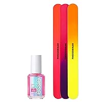 Vista 9 de Essie Cuidado de uñas, vegano libre de 8, capa superior fijadora tipo gel, esmalte de uñas con acabado tipo gel, 0.46 onzas líquidas