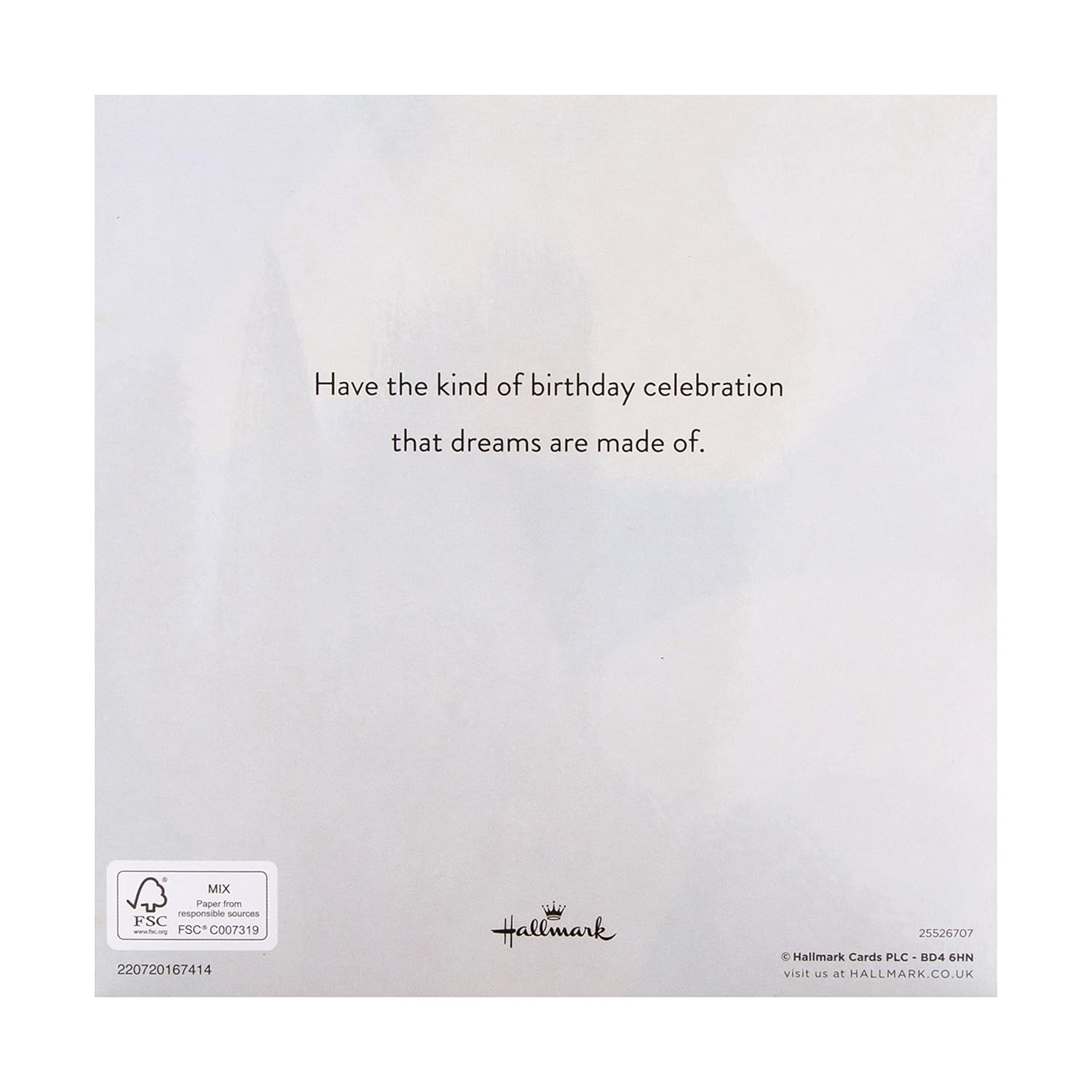 Hallmark Birthday Card - Contemporary Layered Laser-Cut Design
