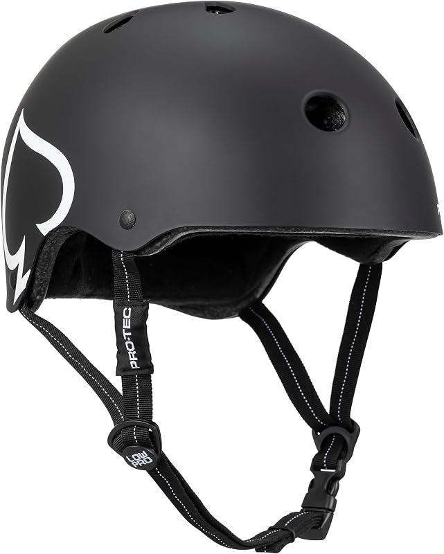 Low PRO Triple Certified Helmet - Ideal for Skateboarding, Bicycling, BMX and Roller Skating