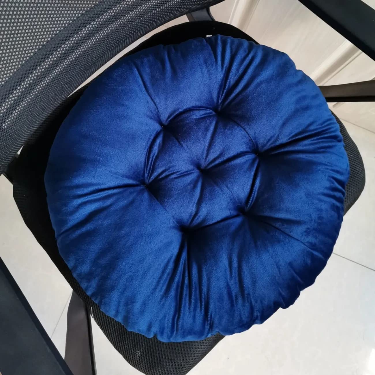 Cuscini Per Sedie 40x40cm - 6/4/2 Pezzi Imbottiti | Per Interni Ed Esterni | Morbidi E Comfortevoli - Foto 4