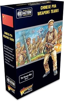 Warlord Games Bolt Action Korean War Chinese PVA Weapons Teams