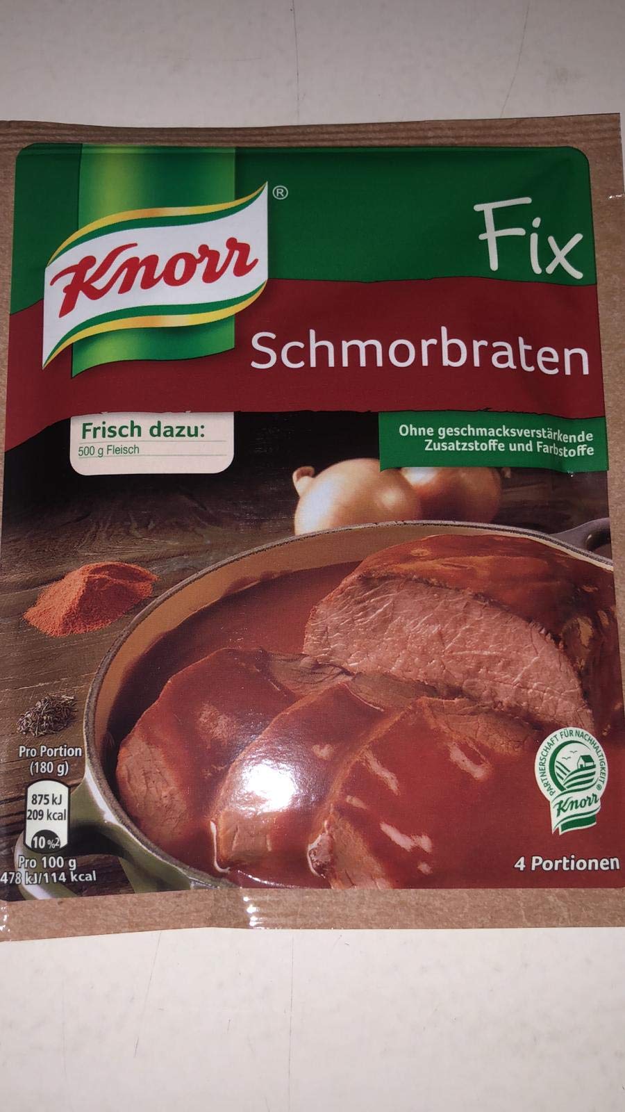 KnorrFix pork roast (Schmorbraten) (Pack of 4)