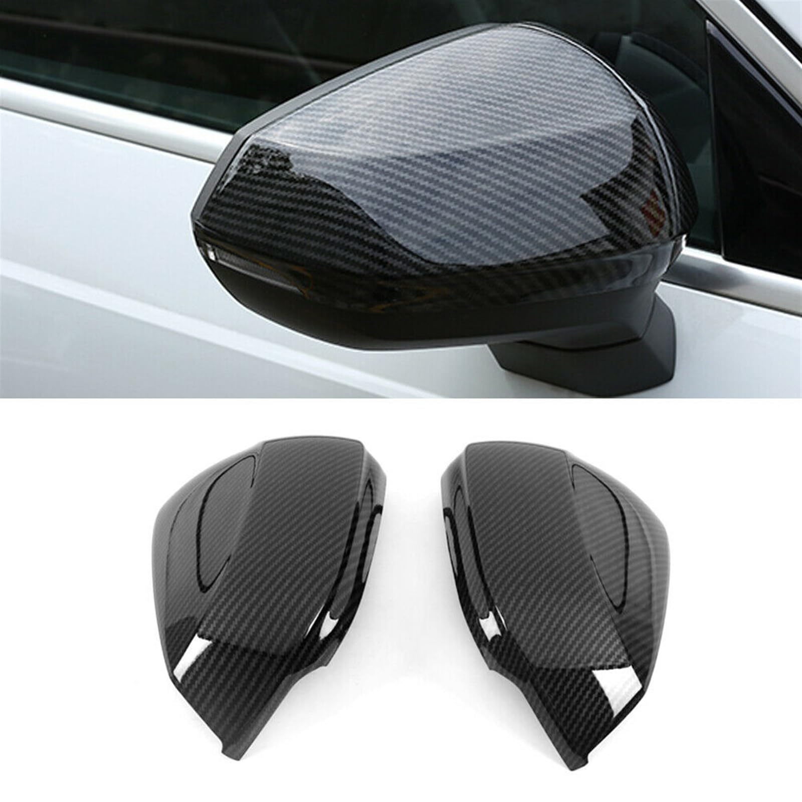 Wing Mirror Cover Caps Replacement, Q2L 2018 2019 2020 Q3
