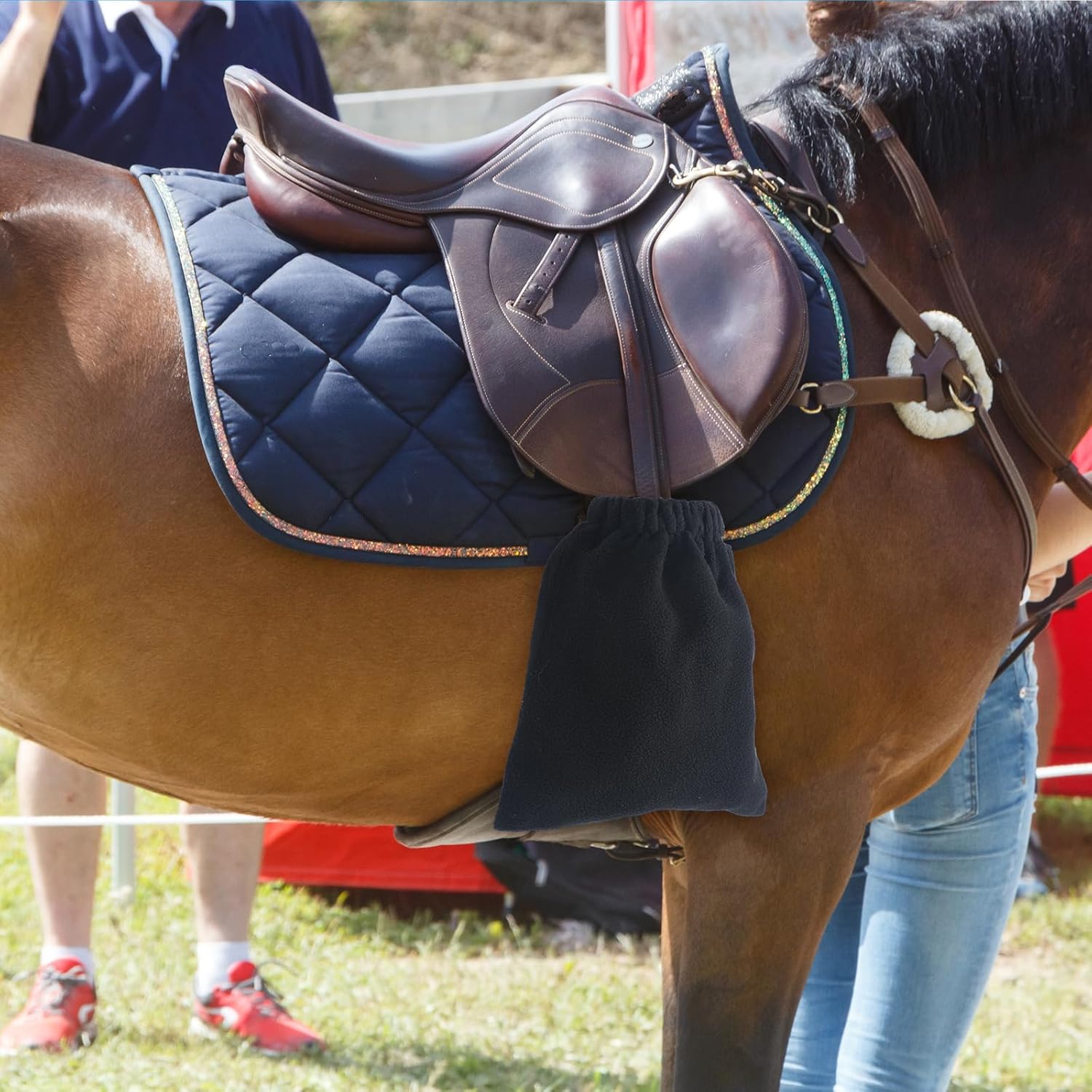 4 Pcs Stirrup Covers English Stirrup Bag Equine Iron Cover Iron Savers for English Saddle Protector