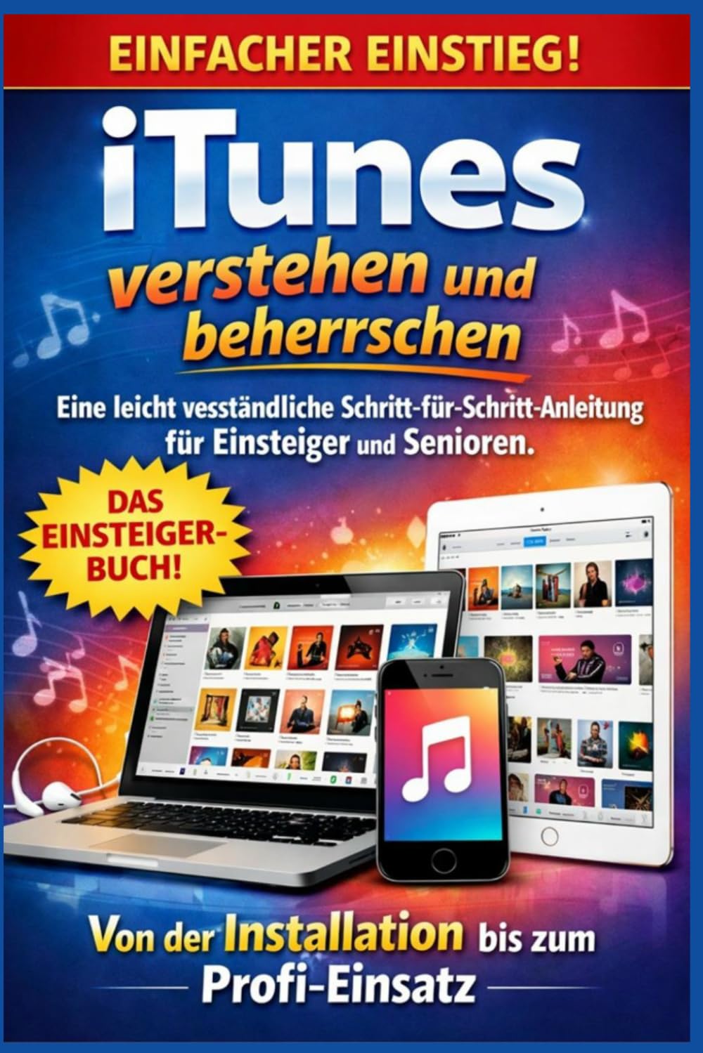 iTunes verstehen und beherrschen: Eine leicht verständliche Schritt-für-Schritt-Anleitung für Einsteiger und Senioren