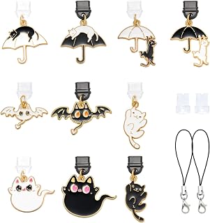 Anti Dust Plug Charm Type C USB C Dust Plug Charm with Alloy Enamel Aesthetics Pendant Cute Charging Port Protector for Phone Accessories