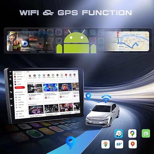 Miniatura 5 de Estéreo de coche Android para Mercedes Benz W169 W245 B160 B170 B180 B200 W639 Vito Viano W906 Sprinter, 9 pulgadas pantalla táctil Bluetooth Radio