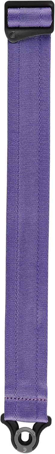 D'Addario Auto Lock Guitar Strap - Acoustic & Electric Accessories - Easy to Use Locking Straps - Uses Existing Buttons - Woven Polypro - Deep Violet