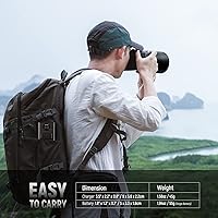 Vista 9 de NEEWER Replacement Battery and Charger Set for EN-EL25, 2 Pack 1350mah Batteries and Dual Channel Type C USB Charger, Compatible with Nikon Z30 Z50