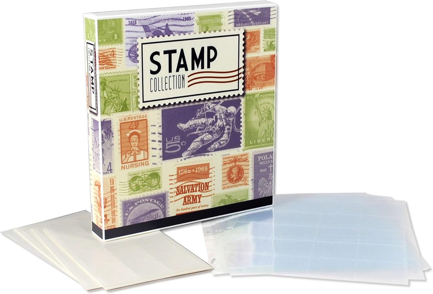 UniKeep Stamp Collection Album kit with pages and case