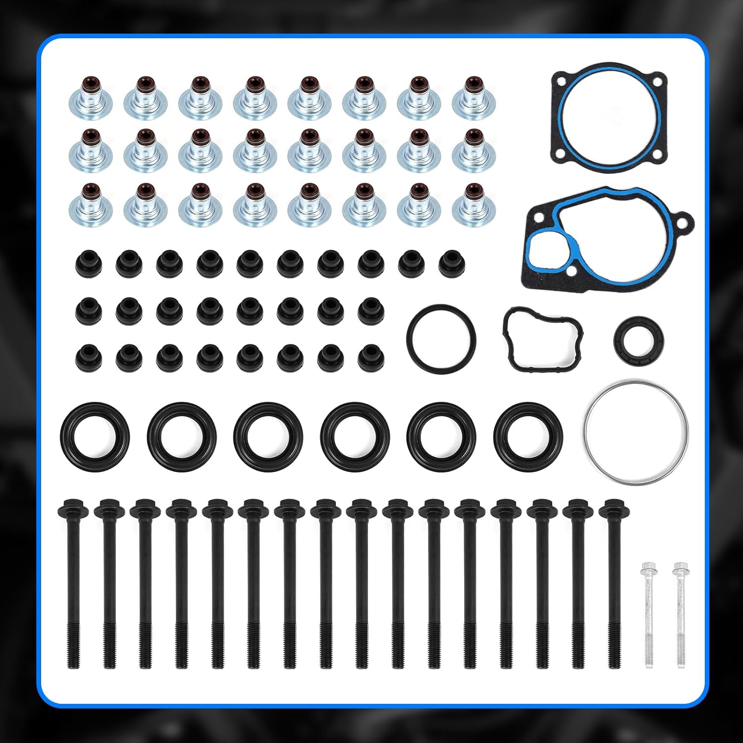 HS26376PT-5 Head Gasket Set with Bolts Kit Fit for 2009-2016 Chevy Traverse, for GMC Acadia, for Buick Enclave, for Saturn Outlook 3.6L V6 DOHC 24V Engine