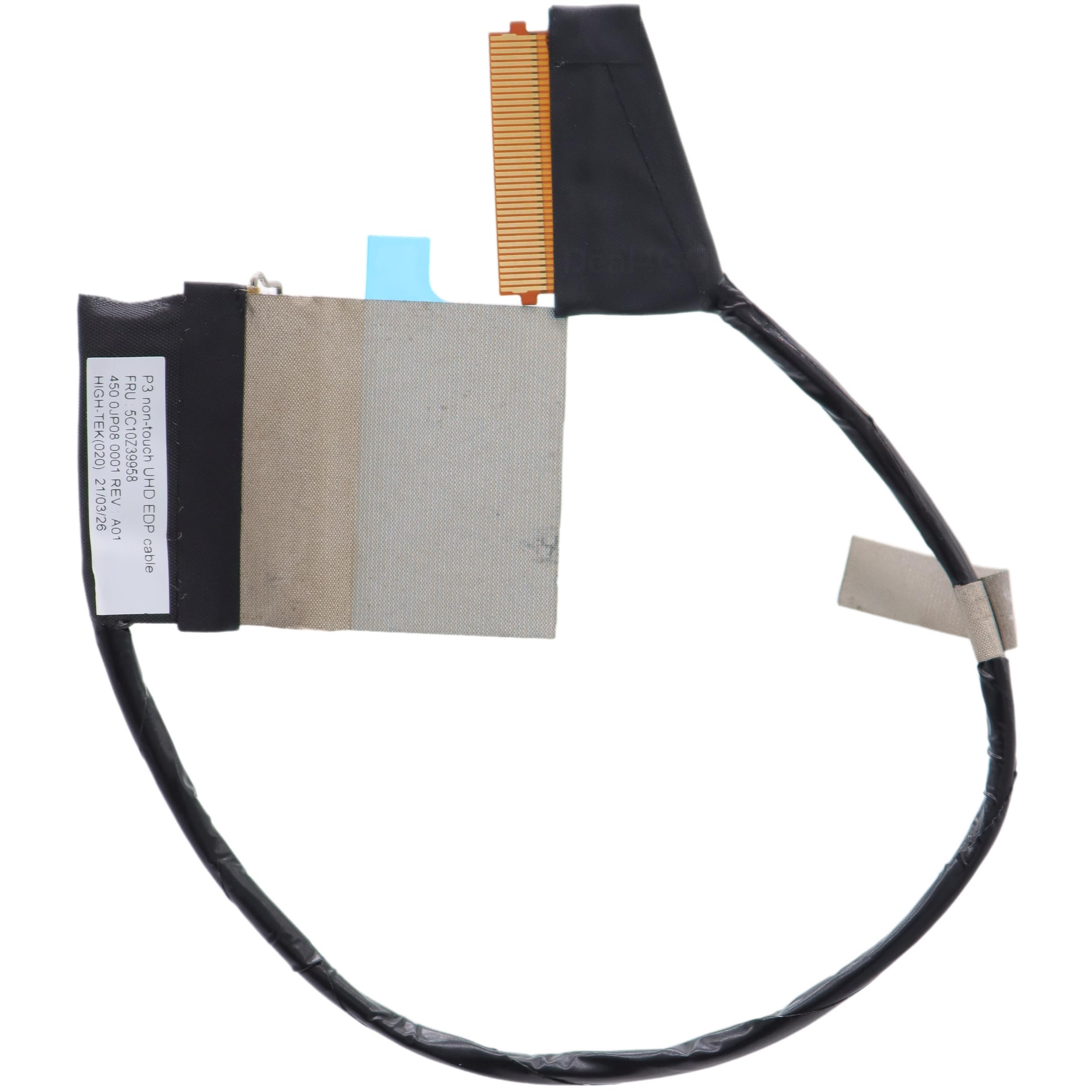 Deal4GO 40-pin 60Hz UHD LCD eDP Cable 5C10Z39958 5C10Z39957 Replacement for Lenovo Thinkpad P1 Gen 3, X1 Extreme Gen 3 2020