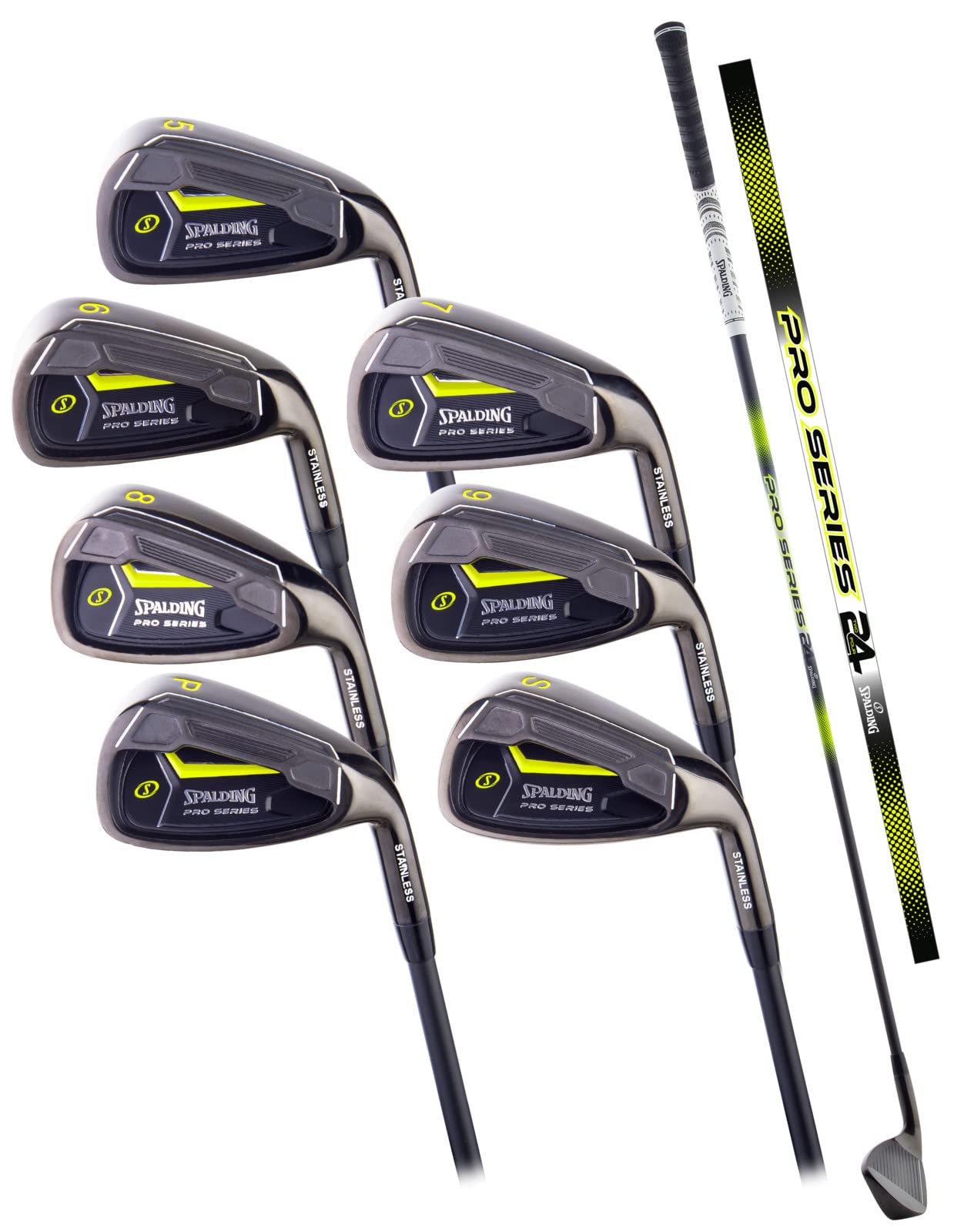 Spalding Pro Series - Mens Right Hand Graphite 5-SW