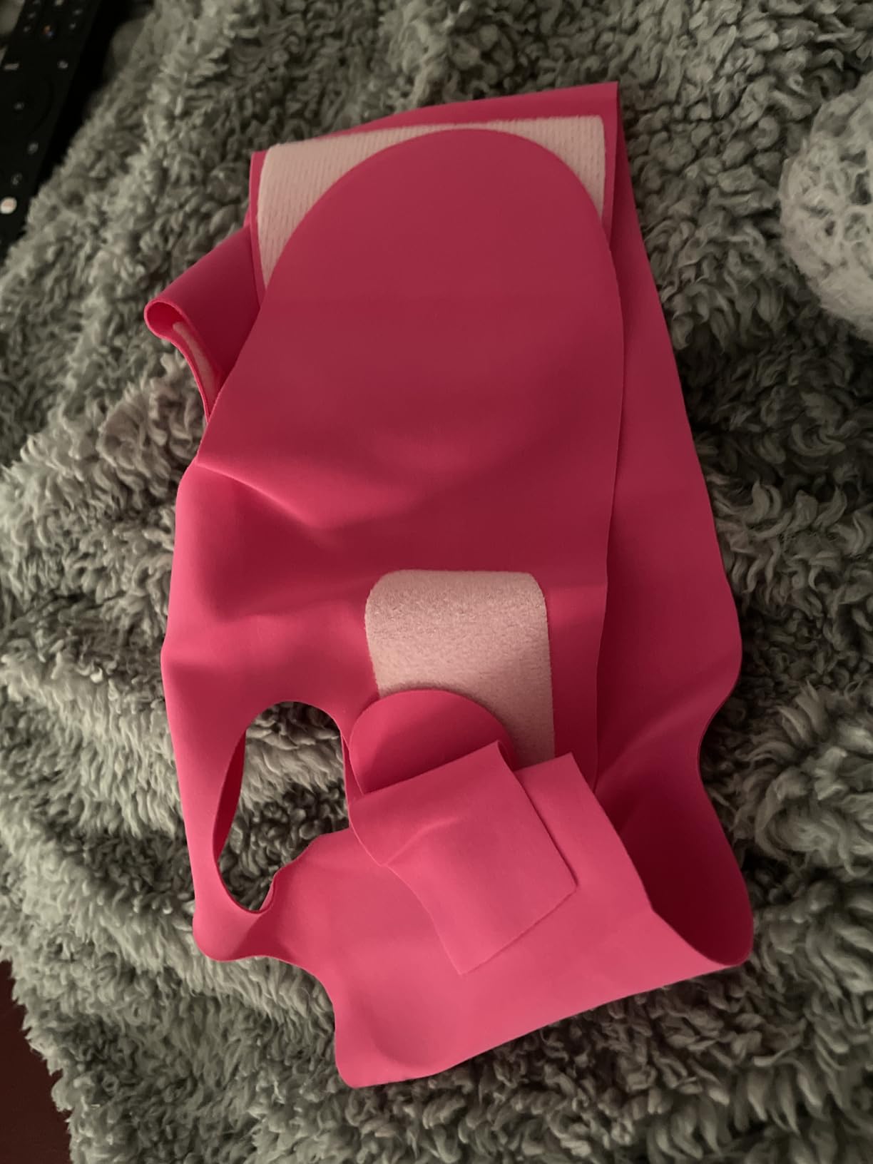 ROWMATE Graphene V-Line Mask Chin Up Mask V Shaped Face Mask Chin Strap for Sleeping,Jawline Shaper,Lilac,Small