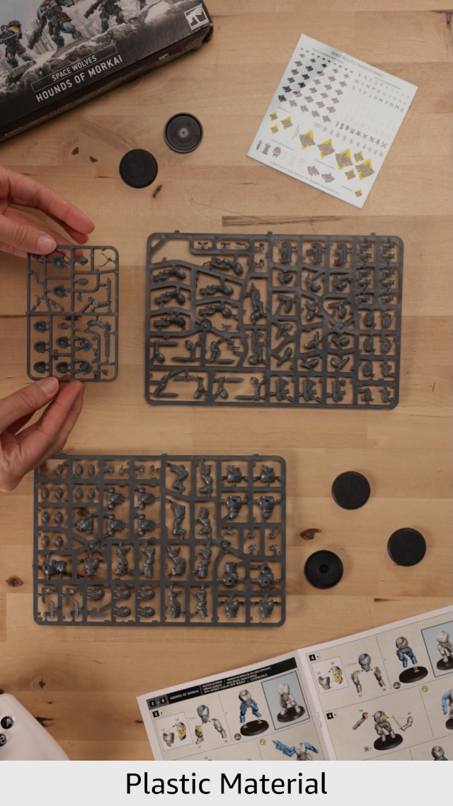 Warhammer 40.000 – Lobos Espaciales De Morkai – Miniaturas Para Montar Y Pintar