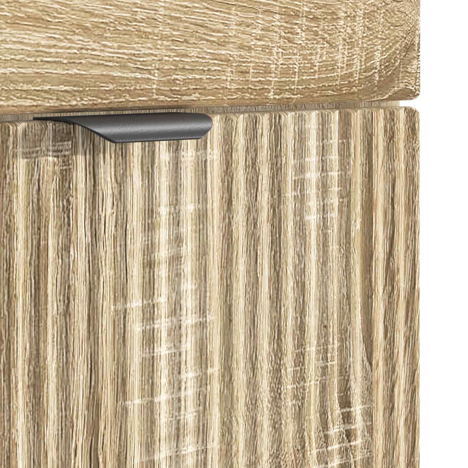vidaXL Badkamermeubel met Wasbak Sonoma Eiken 54 x 35 x 83 cm
