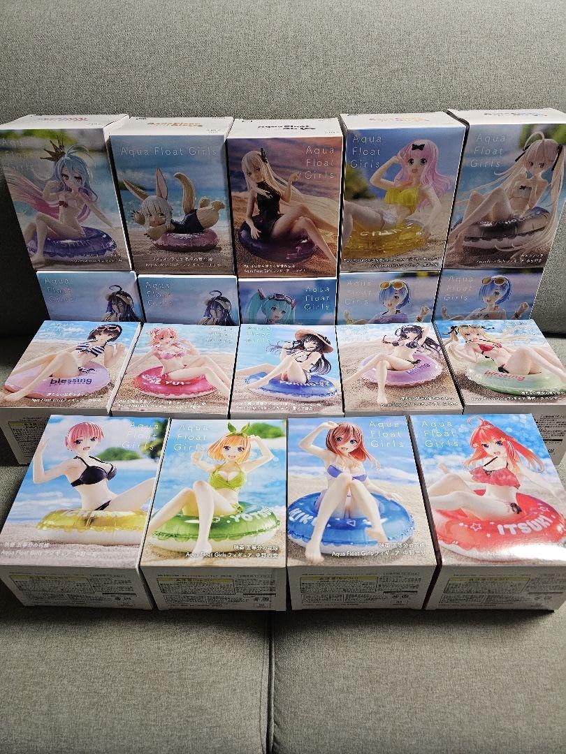 Amazon.co.jp: Aqua Float Girls プライズフィギュア 19体セット 