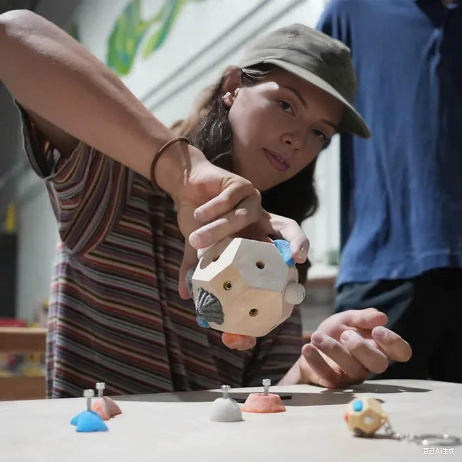 Blok Boulder 3D Rock Climbing Ball Modułowy System Trzymania