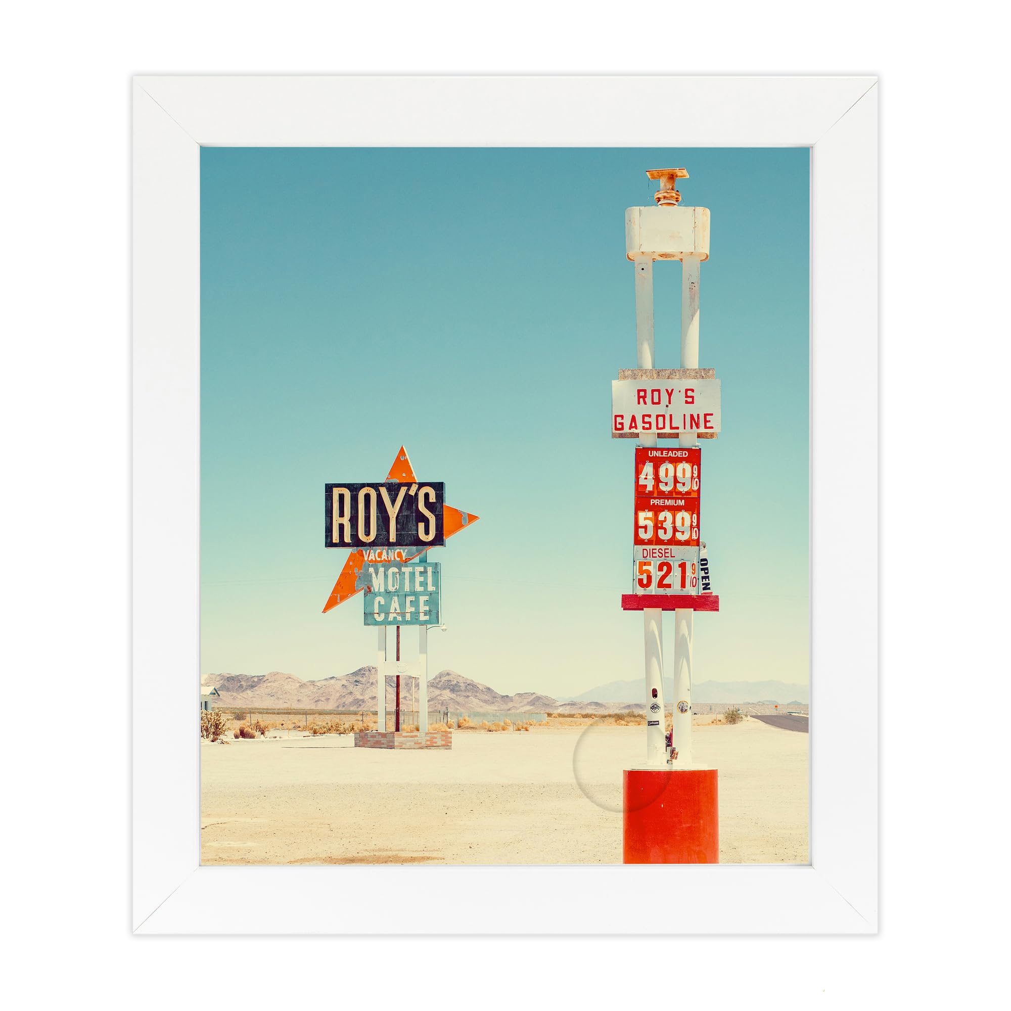 ArtToFrames 9x13 CM / 3.54x5.12 INCH White Picture Frame, This 1.25 Inch Custom MDF Poster Frame is Soft White - Comes with Regular Glass and Corrugated Backing