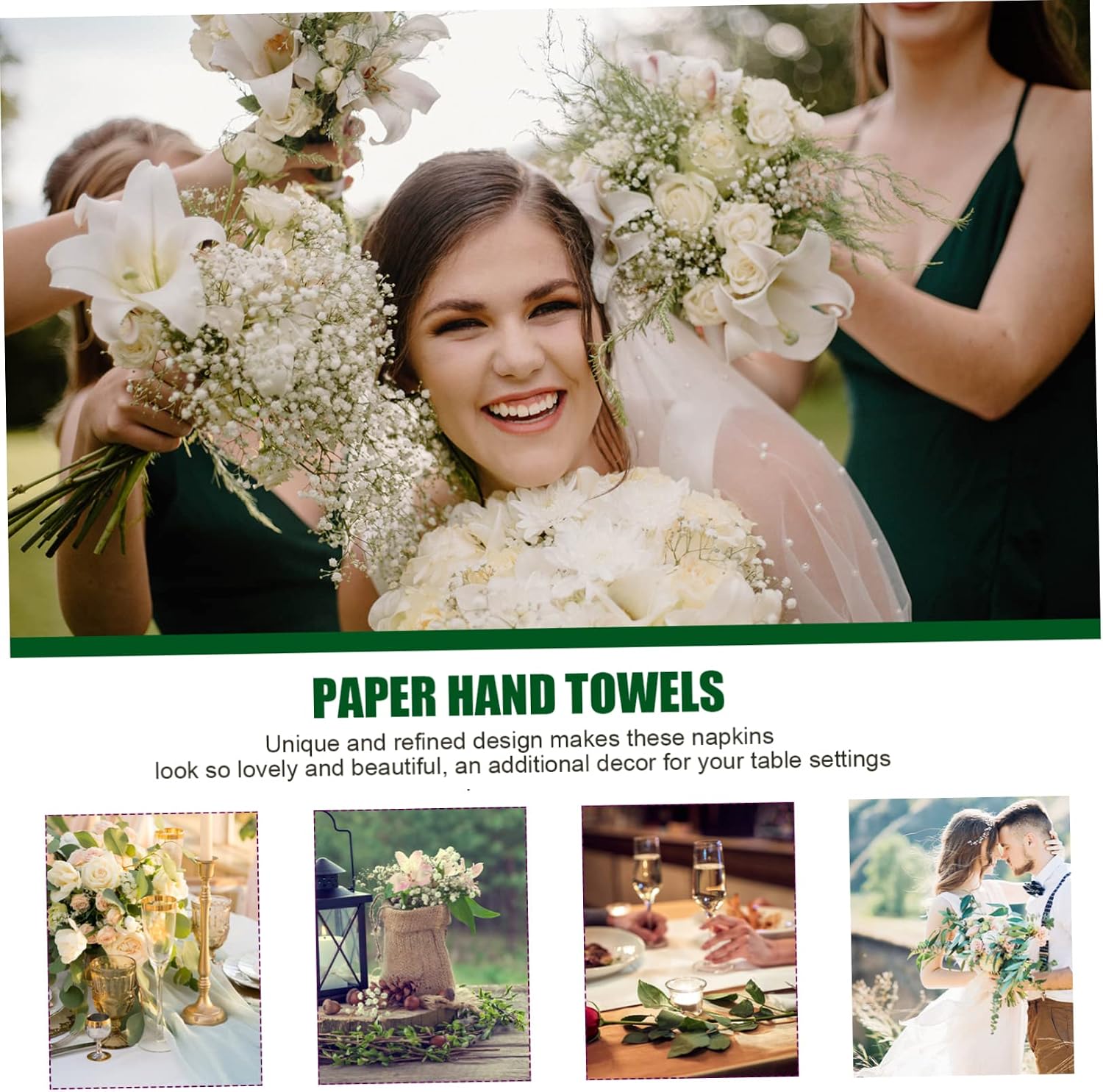 Alipis 5pcs Confetti Paper Scatter for Wedding Party Decoration of Decorative Table Confetti for Bridal Showers Anniversaries and Celebrations