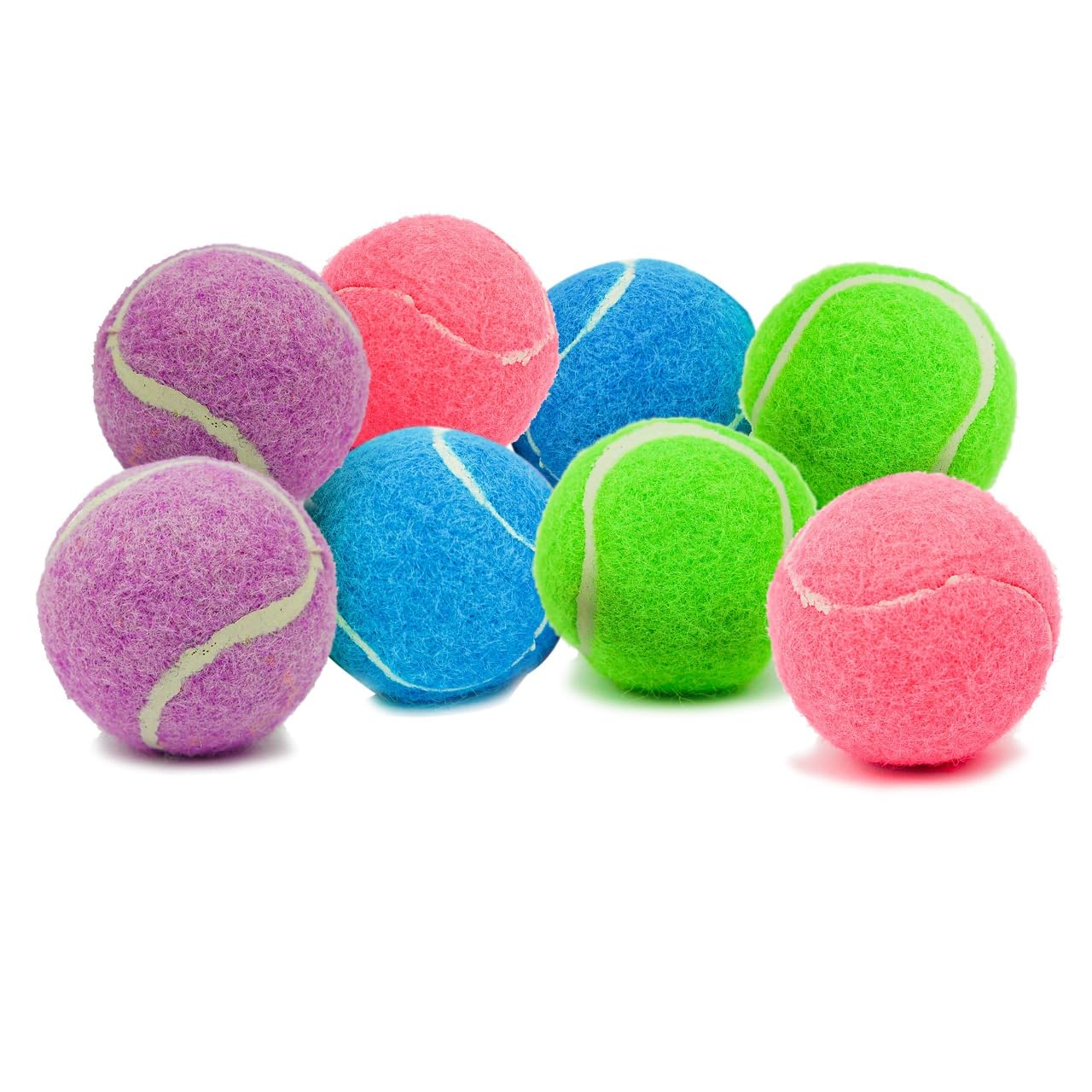 Mini Tennis Balls for Dogs 1 5 Inch - No Squeak Small Dog Balls for Small Breed and