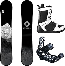 System MTN and APX Complete Men's Snowboard Package