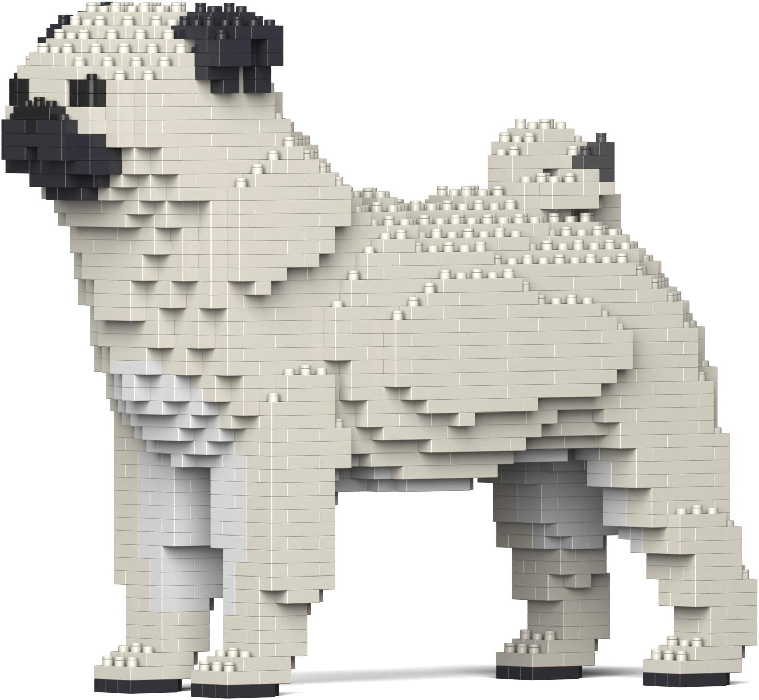 JEKCA Pug 01S-M03 | Dog Plastic Building Blocks | Age 14+
