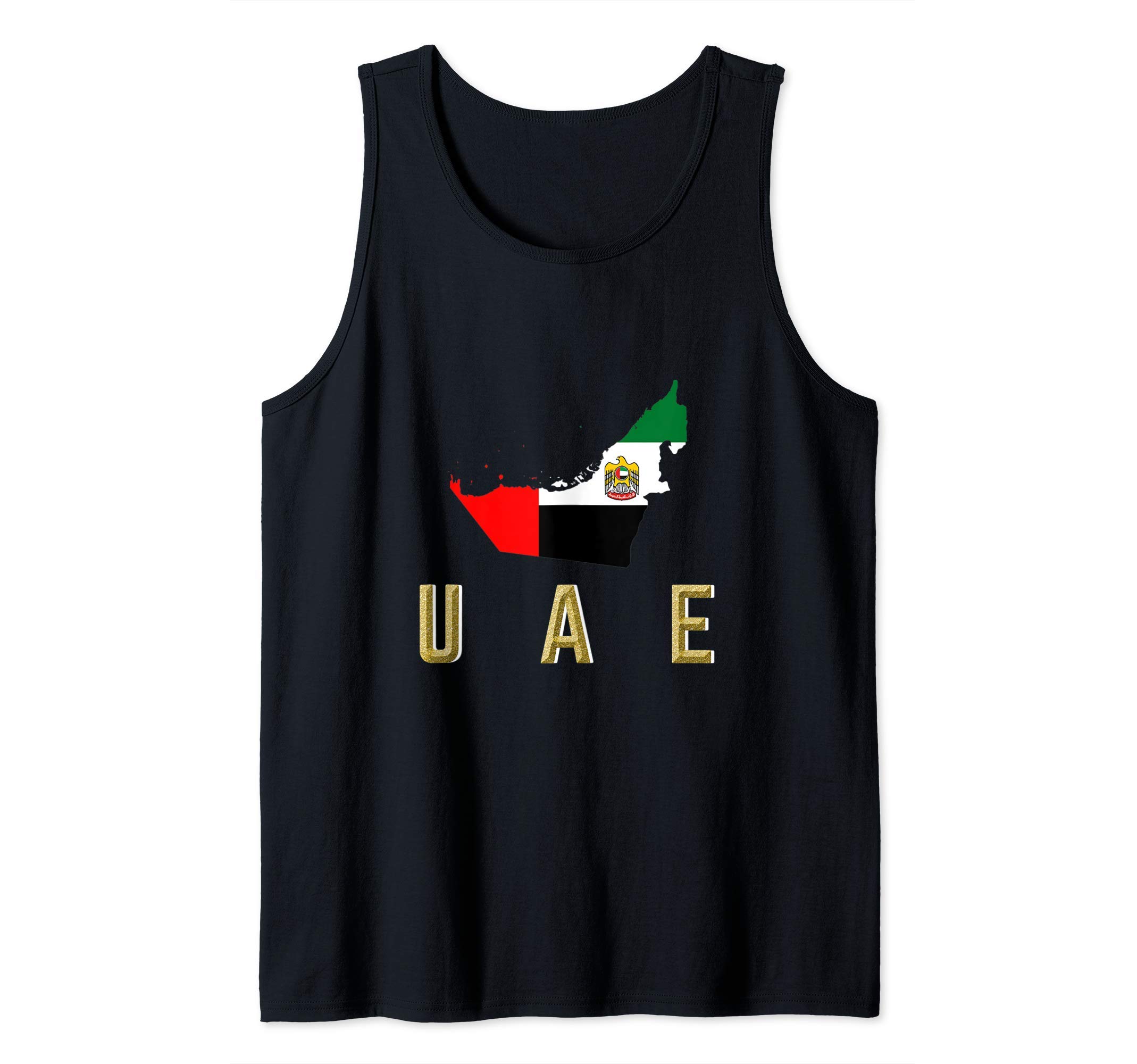 United Arab Emirates Retro UAE Flag Gift Tank Top