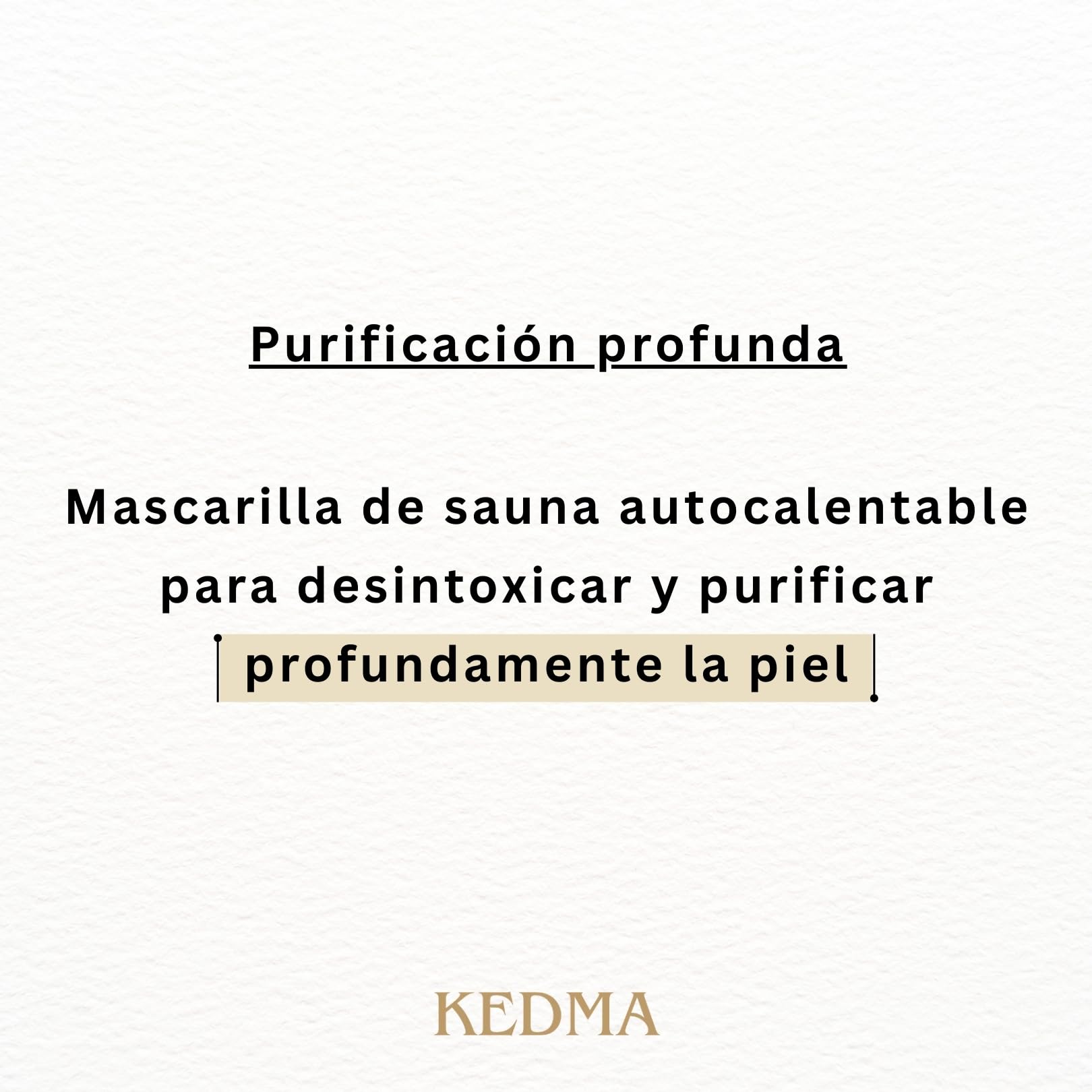 KEDMA - Cofre Facial Royalty - 3 Productos - 3 productos | El cofre Royalty combina mascarilla sauna, sérum activo y crema reafirmante para una rutina facial completa.