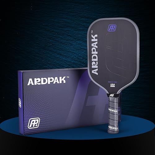 Miniatura 7 de Pickleball Paddle, T700 Carbon Fiber Abrasion-Resistant Surface, 16MM Polypropylene Honeycomb core, USAPA Approved, High Grit,The Pickleball Paddle
