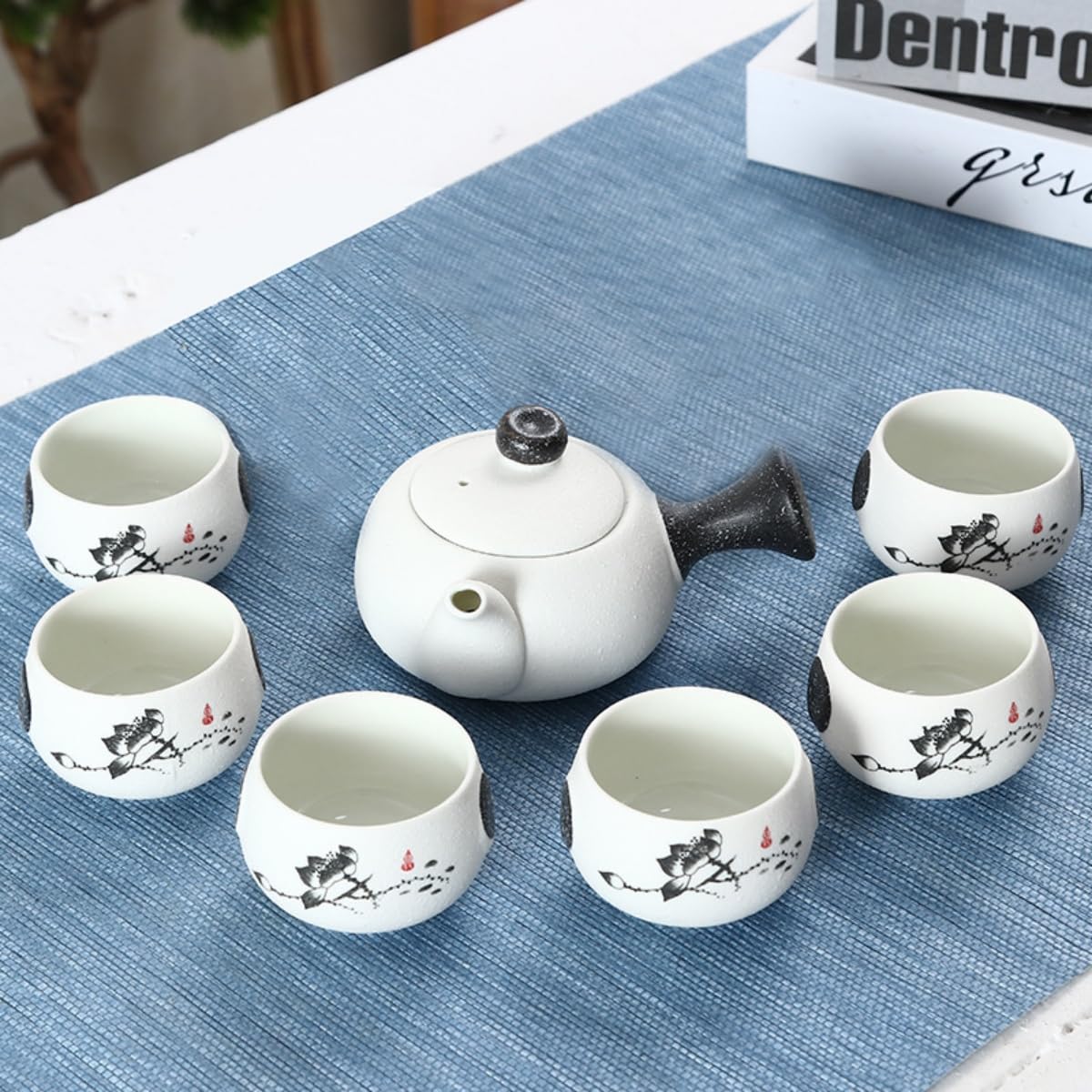 Chinois Linglong Kung Fu Thé Ensembles Coffret Théière En Céramique
