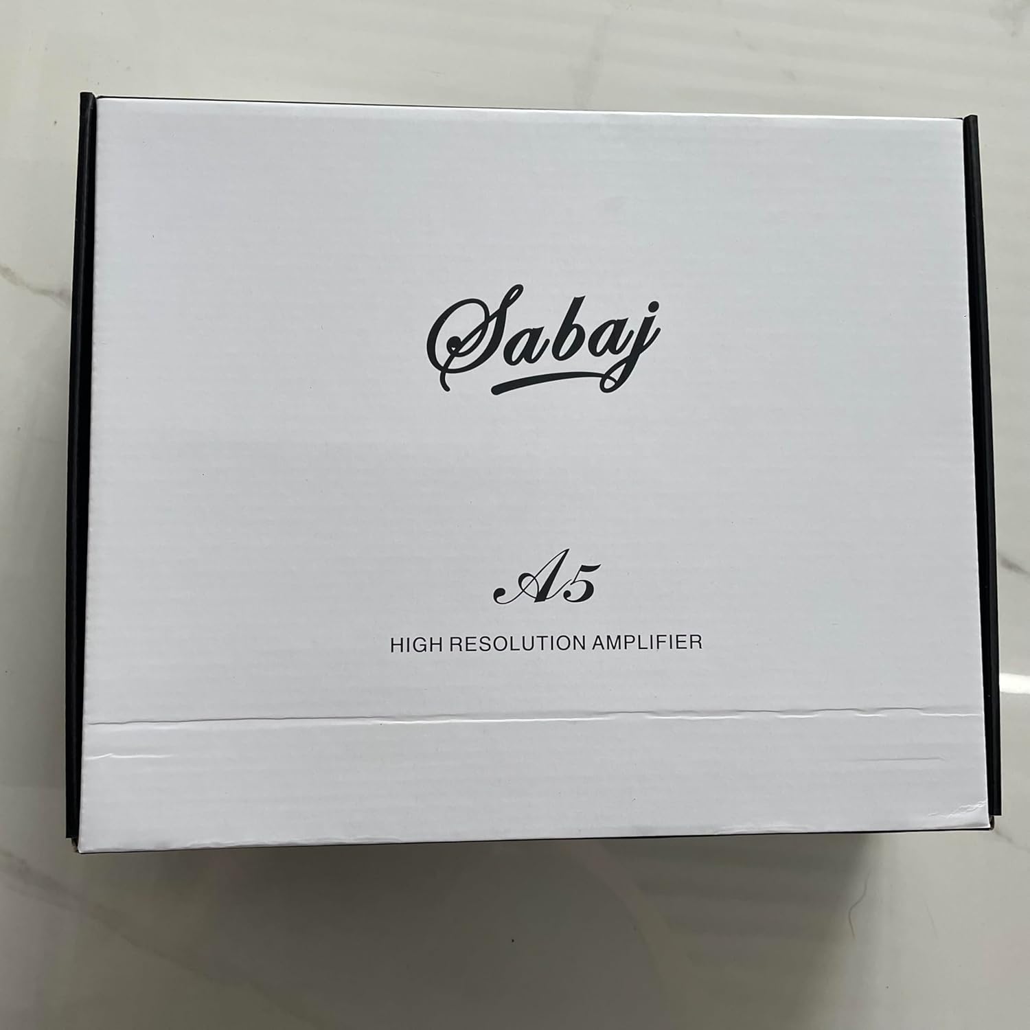 SABAJ A5 Dual Analog Input Power Amplifier, Retro Appearance ICEpower Module, RCA*2 Input