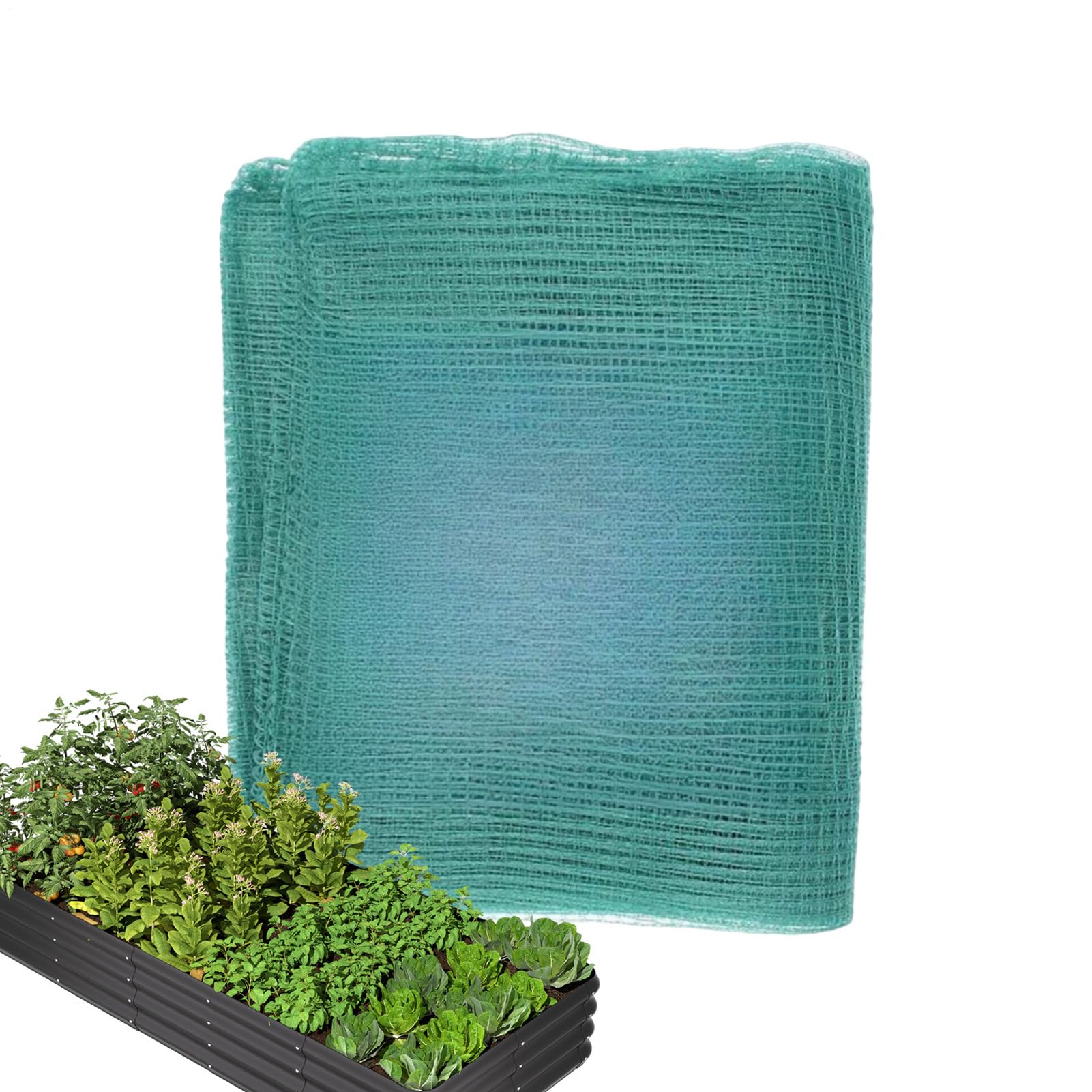 Red antipájaros de jardín Barrera de malla para cubrir plantas | Malla Mosquitera Para Mariposas Y Aves Protege estanque de hojas, verduras, árboles frutales, gallinero, de fresas
