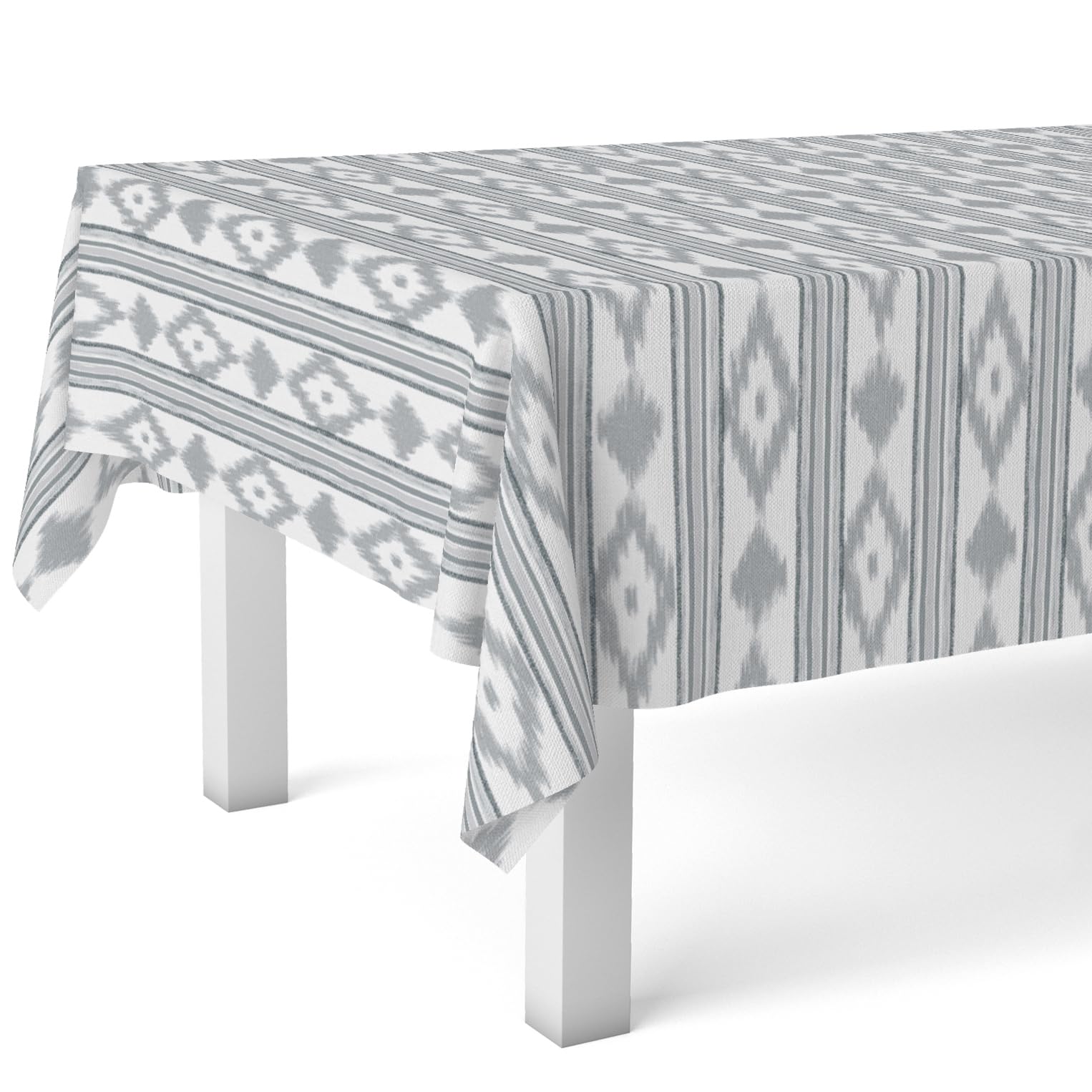 Martina Home MALLORQUÍ Oilcloth Tablecloth Grey 140 Round