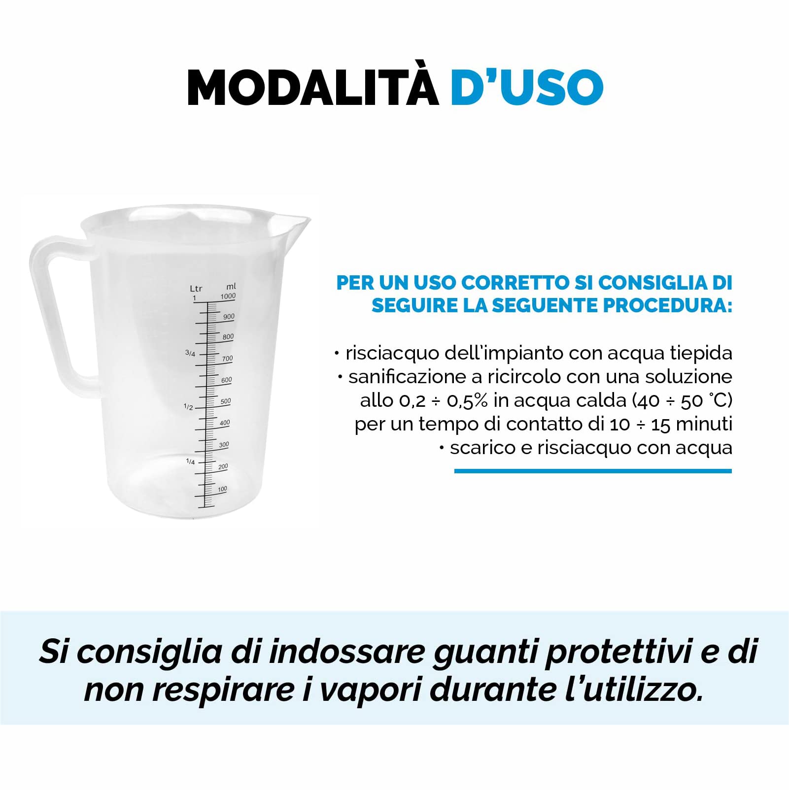Detergente per Residui Alimentari Base Cloro. Detergente Concentrato per la Pulizia di impianti di mungitura e Tanks di frigoconservazione del Latte. 1 Flacone da 30L