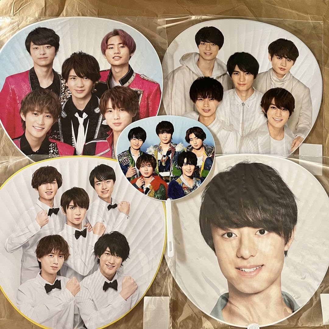 Amazon.co.jp: HiHi Jets 集合 うちわ TDC 橋本涼 井上瑞稀 猪狩蒼弥 