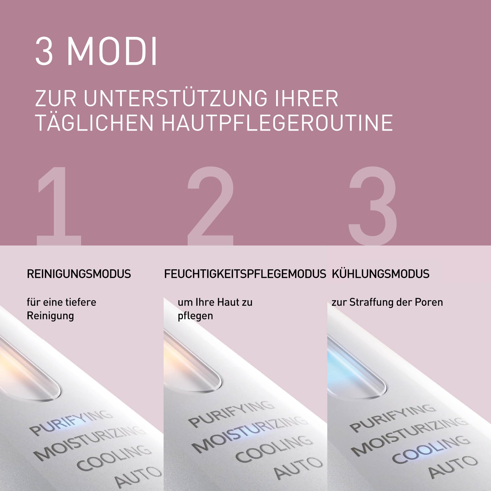 Panasonic Enhancer EH-XT20, effektive Gesichtspflege, Gesichtsreinigung, strahlendes Hautbild, mit Mikrostrom, Kosmetik, Beauty