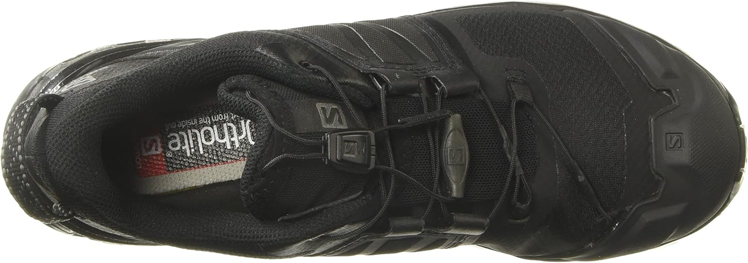 Salomon Men's XA Wild Trail Running Shoes Hiking 8 Black/Black/Black