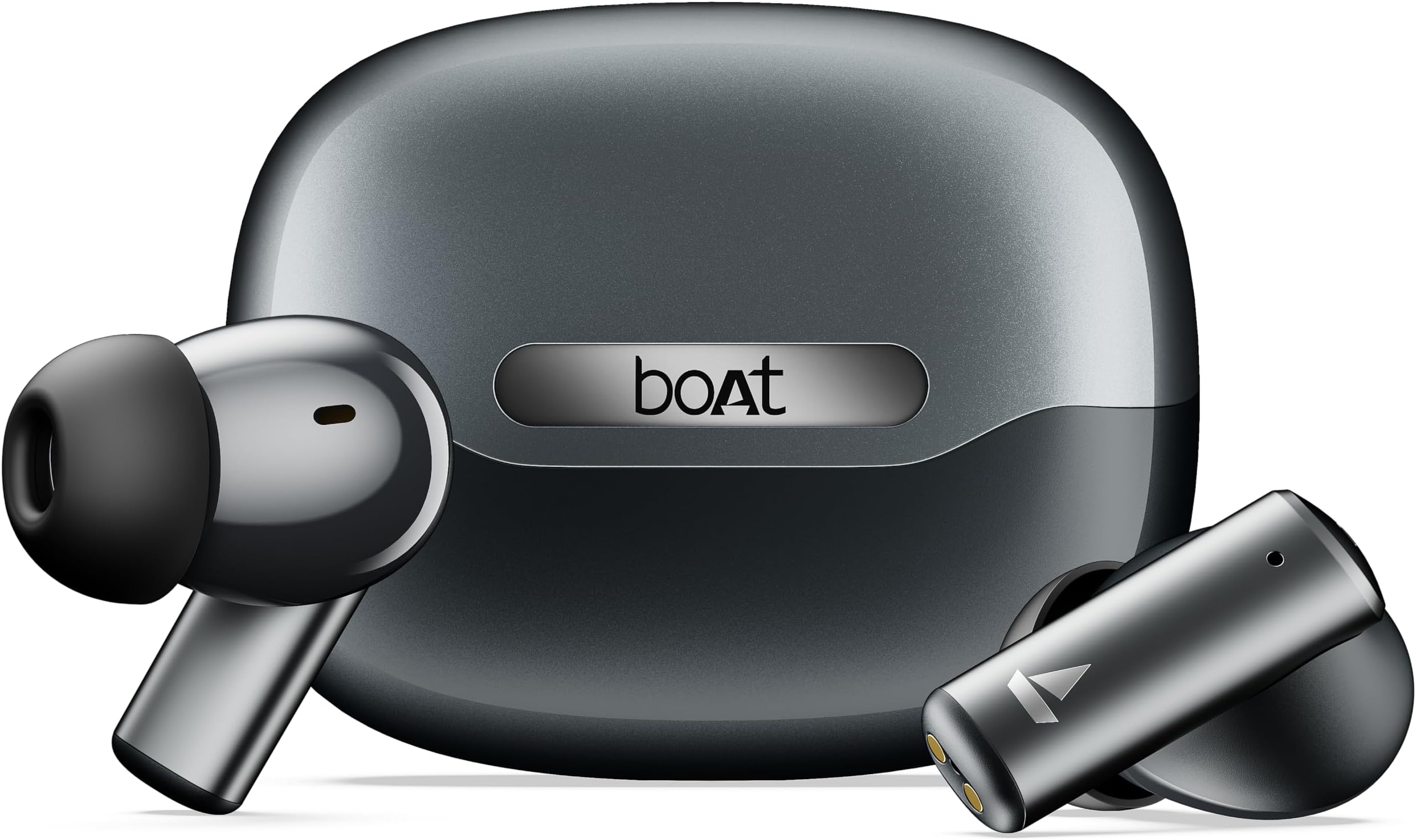 Boat Airdopes Prime 701 ANC, 46dB Hybrid ANC, 50Hr Battery, Real Spatial Audio,Multidevice Connect,App Support, Bluetooth Earbuds, TWS Ear Buds Wireless Earphones with mic (Obsidian Black)