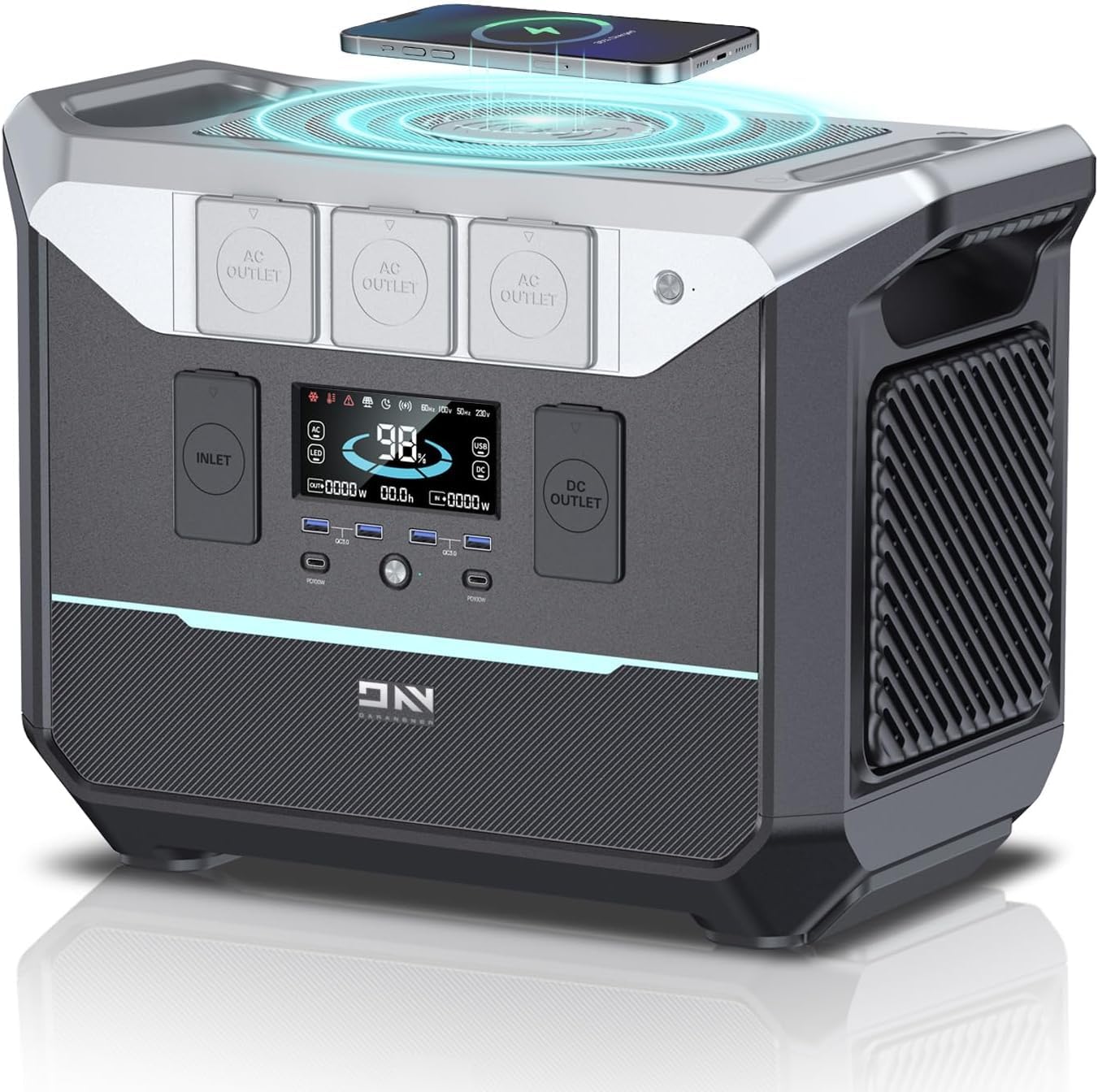 Amazon.co.jp: DaranEner ポータブル発電機 NEO2000 非常用発電機 