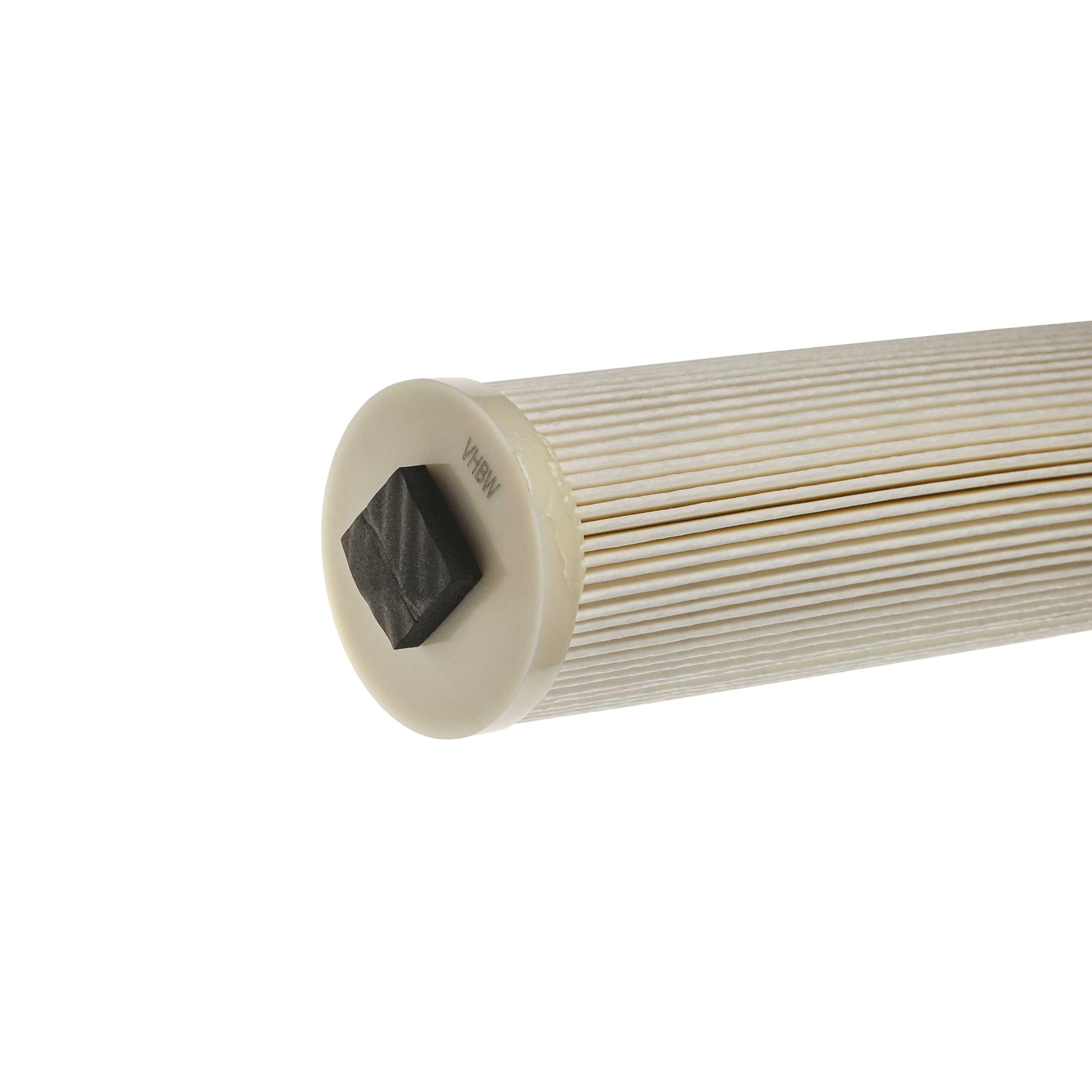 vhbw 2x Filtro reemplaza Dustcontrol 42024 para aspiradora - filtro Hepa naranja blanco