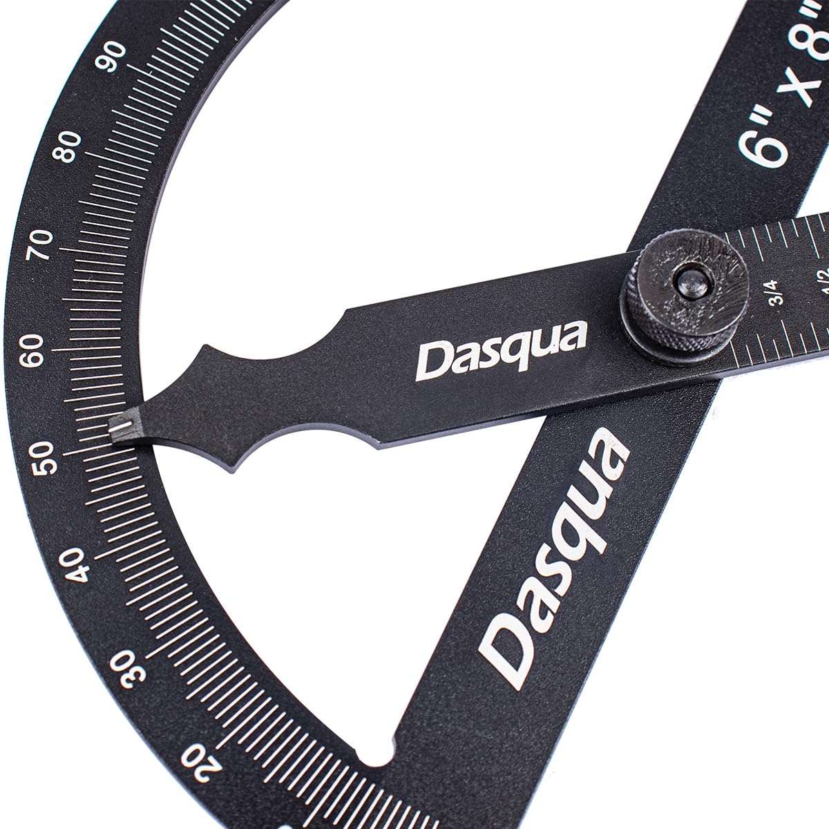Dasqua 1804-4105 6 x 8-Inch Universal Bevel Protractor